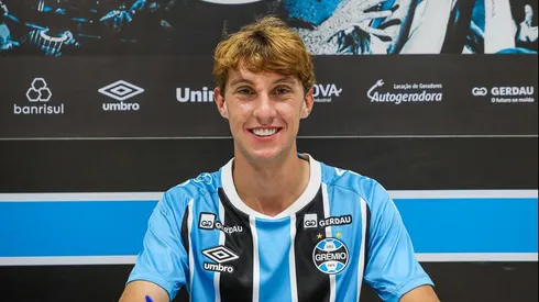 Murilo Tramontini, jovem da base do Grêmio. Foto: Divulgação/Grêmio