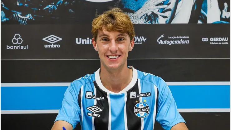 Murilo Tramontini, jovem da base do Grêmio. Foto: Divulgação/Grêmio