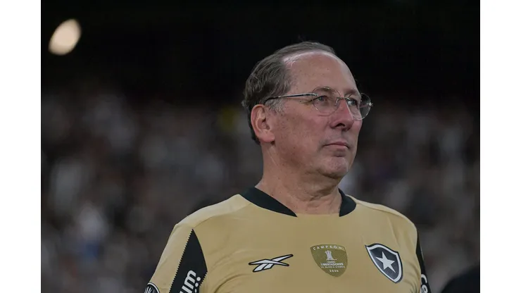 RJ - RIO DE JANEIRO - 11/09/2025 - COPA DO BRASIL 2025, BOTAFOGO X VASCO - John Charles Textor CEO do Botafogo durante partida contra o Vasco no estadio Engenhao pelo campeonato Copa Do Brasil 2025. Foto: Thiago Ribeiro/AGIF