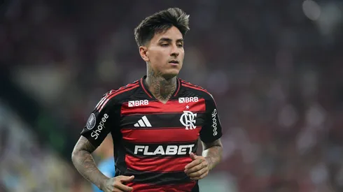 Pulgar próximo de retornar no Flamengo. Foto: Thiago Ribeiro/AGIF