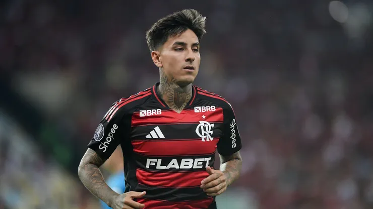Pulgar próximo de retornar no Flamengo. Foto: Thiago Ribeiro/AGIF