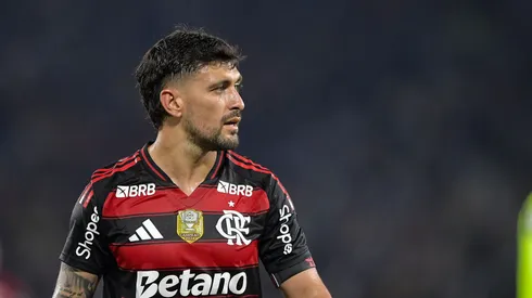 Arrascaeta, ídolo do Flamengo. Foto: Thiago Ribeiro/AGIF