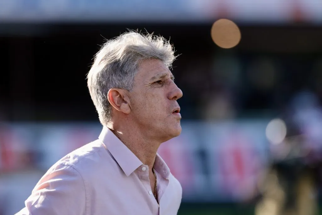 SP – SAO PAULO – 27/07/2025 – BRASILEIRO A 2025, SAO PAULO X FLUMINENSE – Renato Gaucho tecnico do Fluminense durante partida contra o Sao Paulo no estadio Morumbi pelo campeonato Brasileiro A 2025. Foto: Marcello Zambrana/AGIF