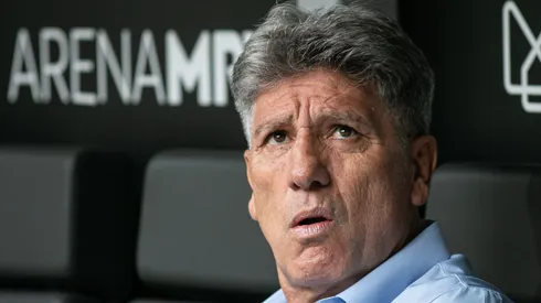 Renato Gaucho tecnico do Gremio durante partida contra o Atletico-MG no estadio Arena MRV pelo campeonato Brasileiro A 2023.