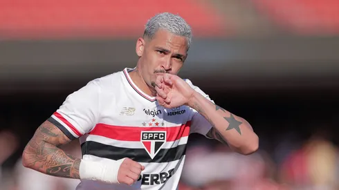 Luciano foi exaltado no São Paulo.