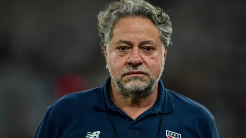 Casares durante confronto entre São Paulo e Flamengo no Brasileirão de 2024.