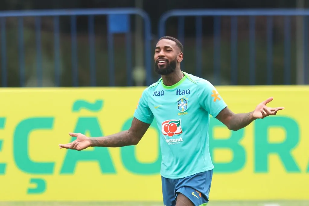 PA – BELEM – 13/11/2024 – SELECAO BRASILEIRA, TREINO – Gerson jogador do Selecao Brasileira durante treino no estadio Mangueirao. Foto: Fernando Torres/AGIF