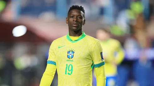 Luiz Henrique em partida na Bolívia pela Seleção Brasileira. (Photo by Buda Mendes/Getty Images)