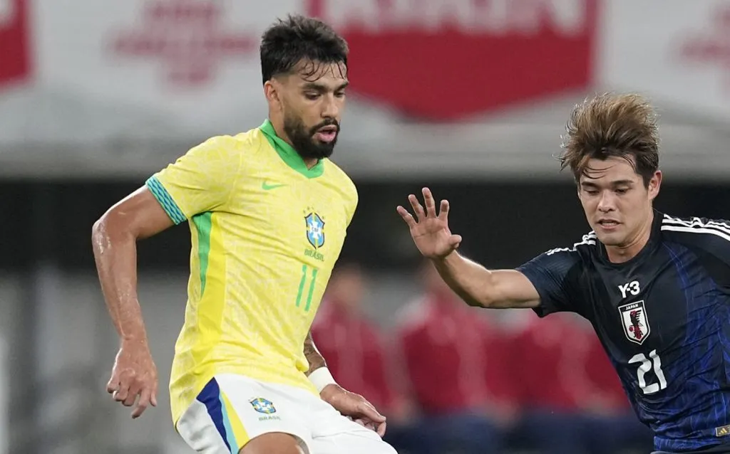 Lucas Paquetá se destacou em Brasil x Japão