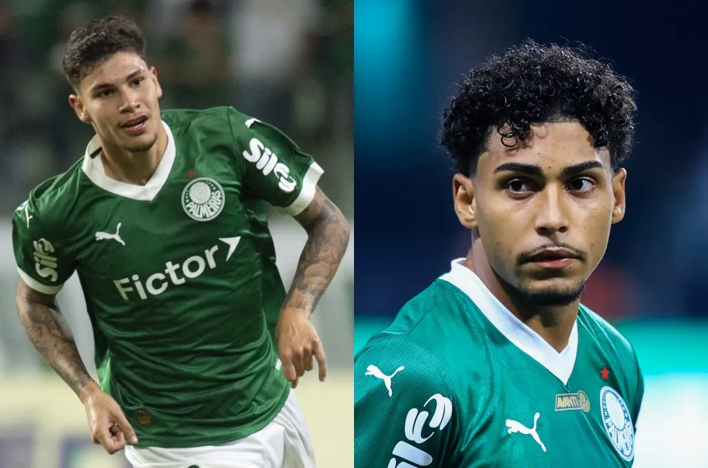 Erick Belé e Luighi, atacantes do Palmeiras (Imagem: Anderson Romão/AGIF/ Marcello Zambrana/AGIF)