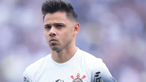 Angel Romero jogador do Corinthians durante partida contra o Atletico-GO no estadio Arena Corinthians pelo campeonato Brasileiro A 2024.