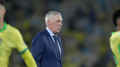 RJ – RIO DE JANEIRO – 04/09/2025 – ELIMINATORIAS COPA DO MUNDO 2026, BRASIL X CHILE – Carlo Ancelotti tecnico do Brasil durante partida contra o Chile no estadio Maracana pelo campeonato Eliminatorias Copa Do Mundo 2026. Foto: Thiago Ribeiro/AGIF