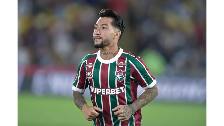Lucho Acosta, jogador do Fluminense