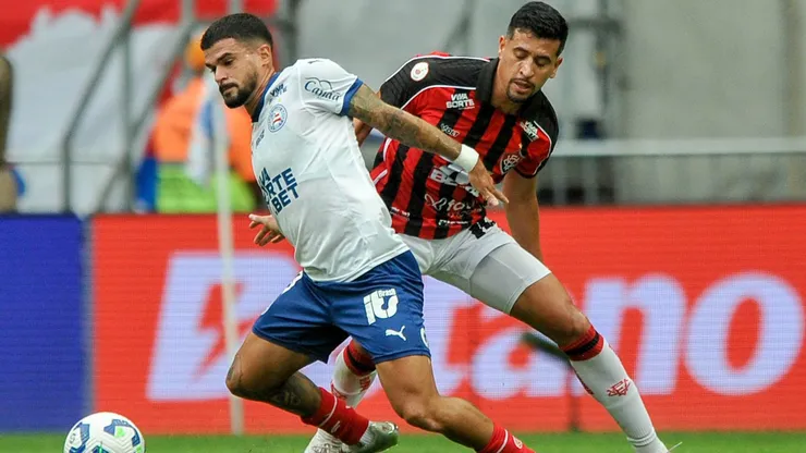 Vitória x Bahia se enfrentam pelo Campeonato Brasileiro A 2025. Foto: Jhony Pinho/AGIF