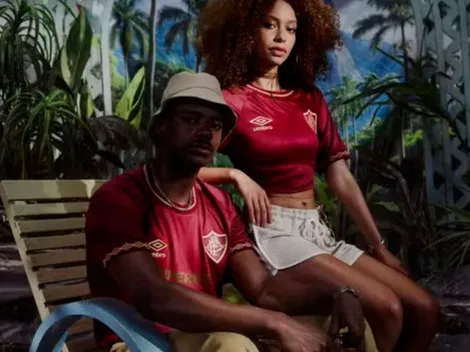 Fluminense apresenta camisa com toque dourado