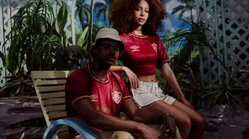 Nova camisa do Fluminense. Foto: Umbro