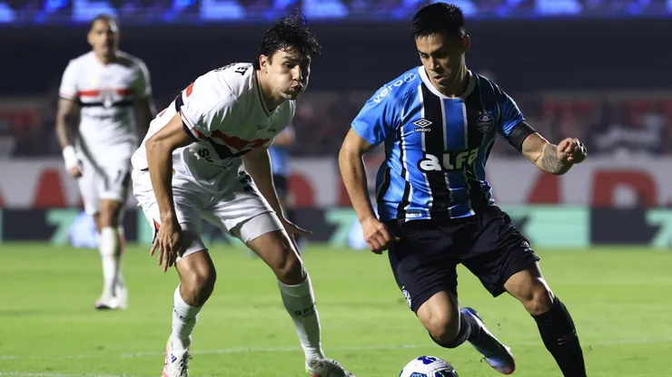 Grêmio x São Paulo se enfrentam pelo Campeonato Brasileiro A 2025. Foto: Marcello Zambrana/AGIF