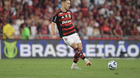 RJ – RIO DE JANEIRO – 21/09/2025 – BRASILEIRO A 2025, FLAMENGO X VASCO – Leo Ortiz jogador do Flamengo durante partida contra o Vasco no estadio Maracana pelo campeonato Brasileiro A 2025. Foto: Thiago Ribeiro/AGIF