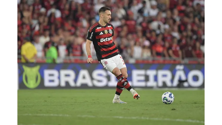 RJ - RIO DE JANEIRO - 21/09/2025 - BRASILEIRO A 2025, FLAMENGO X VASCO - Leo Ortiz jogador do Flamengo durante partida contra o Vasco no estadio Maracana pelo campeonato Brasileiro A 2025. Foto: Thiago Ribeiro/AGIF