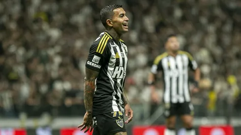 Dudu em Atlético-MG x Cruzeiro pelo Brasileirão 2025. Foto: Fernando Moreno/AGIF