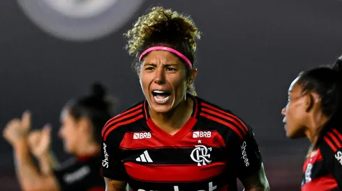 Cristiane Rozeira pelo Flamengo (Créditos: Nayra Halm/ Staff Images Woman/ CBF)