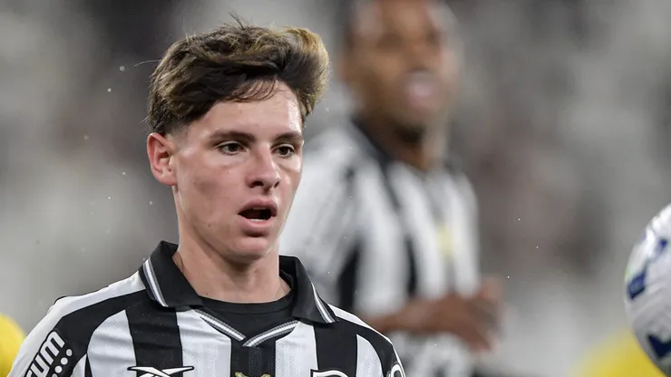 RJ - RIO DE JANEIRO - 17/09/2025 - BRASILEIRO A 2025, BOTAFOGO X MIRASSOL - Montoro jogador do Botafogo durante partida contra o Mirassol no estadio Engenhao pelo campeonato Brasileiro A 2025. Foto: Thiago Ribeiro/AGIF
