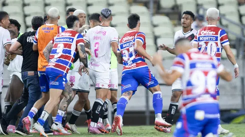 Fortaleza x Vasco pelo Brasileirão 2025. Foto: Maxi Franzoi/AGIF