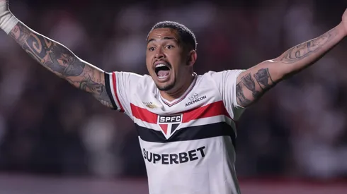 Luciano não fez um bom jogo pelo São Paulo.