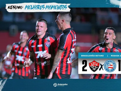 Vitória vence Bahia na luta contra o rebaixamento do Campeonato Brasileiro