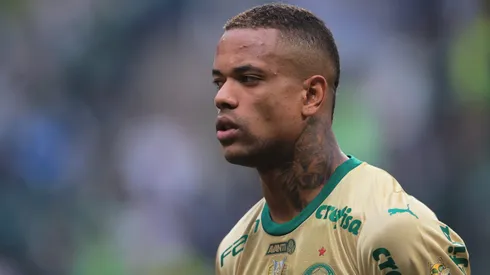 Caio Paulista jogador do Palmeiras durante partida contra o Criciuma no estadio Arena Allianz Parque pelo campeonato Brasileiro A 2024.