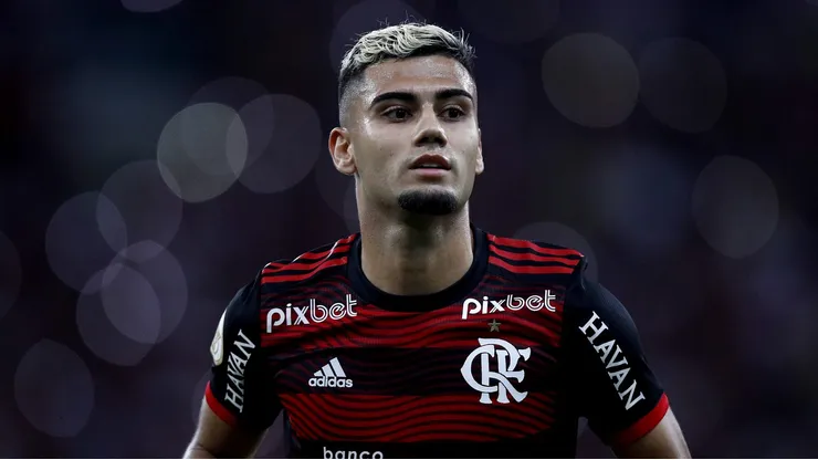 Andreas Pereira enquanto atuava pelo Flamengo. (Photo by Buda Mendes/Getty Images)