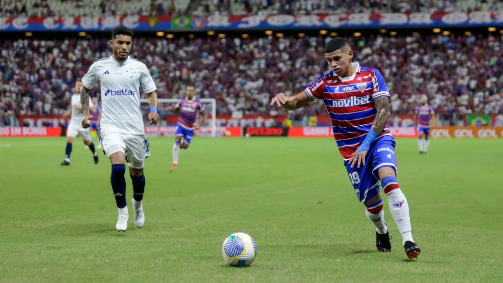 Cruzeiro x Fortaleza se enfrentam pelo Campeonato Brasileiro A 2024. Foto: Lucas Emanuel/AGIF