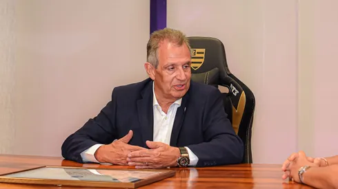 BAP em reunião. Foto: PaulaReis/Flamengo