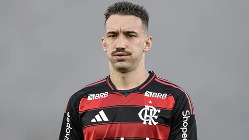 Léo Ortiz em campo pelo Flamengo. Foto: Thiago Ribeiro/AGIF