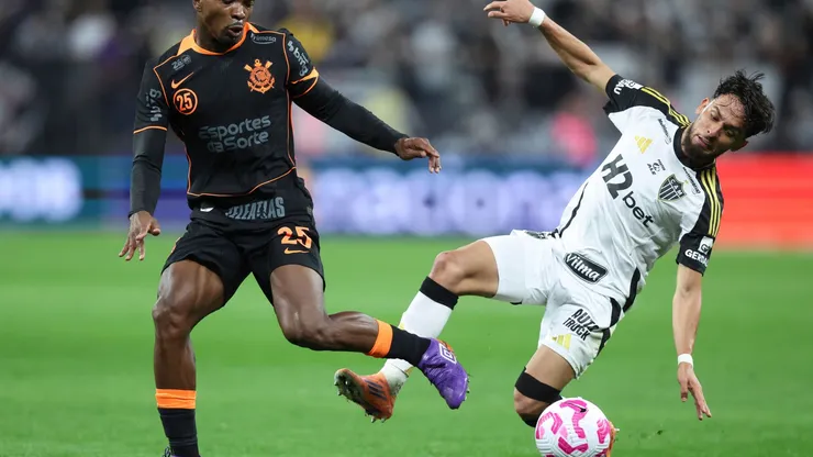 Biel em Corinthians x Atlético-MG. Foto: Alexandre Schneider/Getty Images