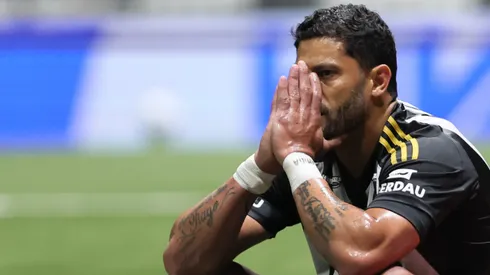 MG – BELO HORIZONTE – 15/10/2025 – BRASILEIRO A 2025, ATLETICO-MG X CRUZEIRO – Hulk jogador do Atletico-MG lamenta durante partida contra o Cruzeiro no estadio Arena MRV pelo campeonato Brasileiro A 2025. Foto: Gilson Lobo/AGIF