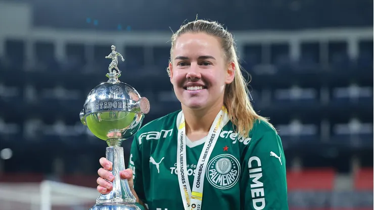 Andressinha pelo Palmeiras Feminino (Photo by Hector Vivas/Getty Images)