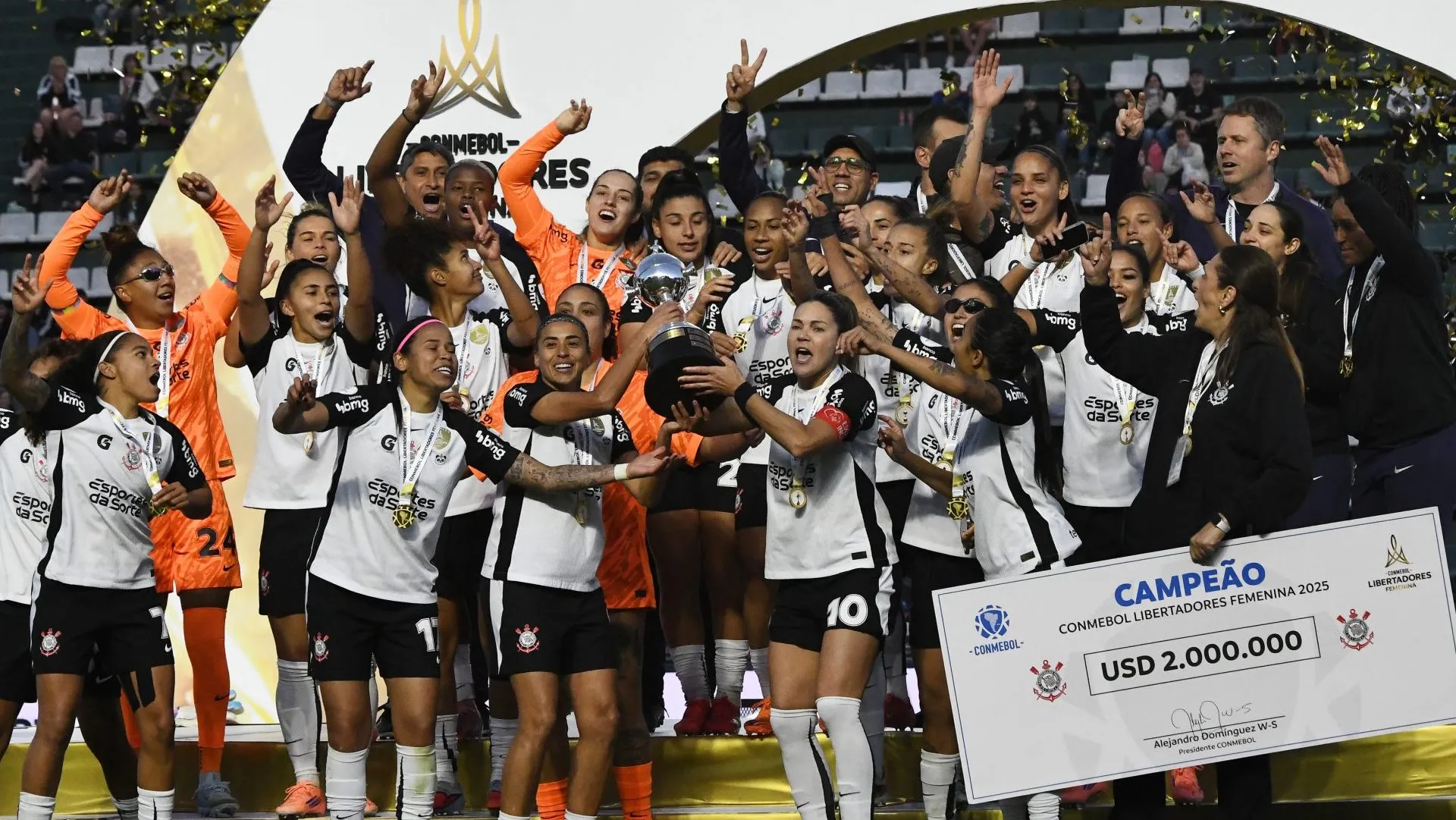 Corinthians vence a Libertadores Feminina