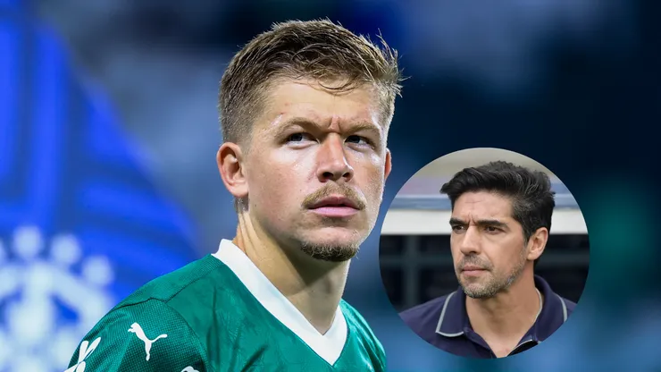 Abel Ferreira fala sobre Bruno Fuchs (Imagem: Thiago Ribeiro/AGIF/ Marcello Zambrana/AGIF)