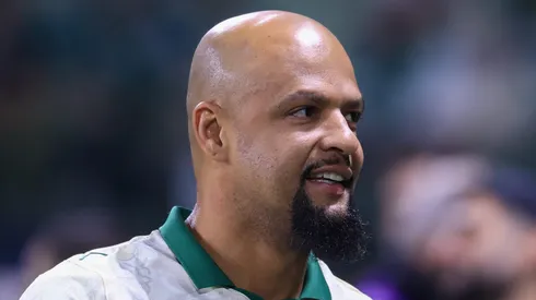 Felipe Melo antes de confronto entre Palmeiras x Corinthians na Copa do Brasil de 2025. Foto: Marcello Zambrana/AGIF