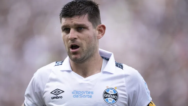 Kannemann jogador do Gremio durante partida contra o Vasco no estadio Sao Januario pelo campeonato Brasileiro A 2024.