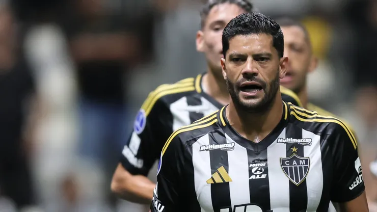 Hulk jogador do Atlético-MG durante partida contra o Bolivar no estádio Arena MRV pelo campeonato Copa Sul-americana 2025. Foto: Gilson Lobo/AGIF