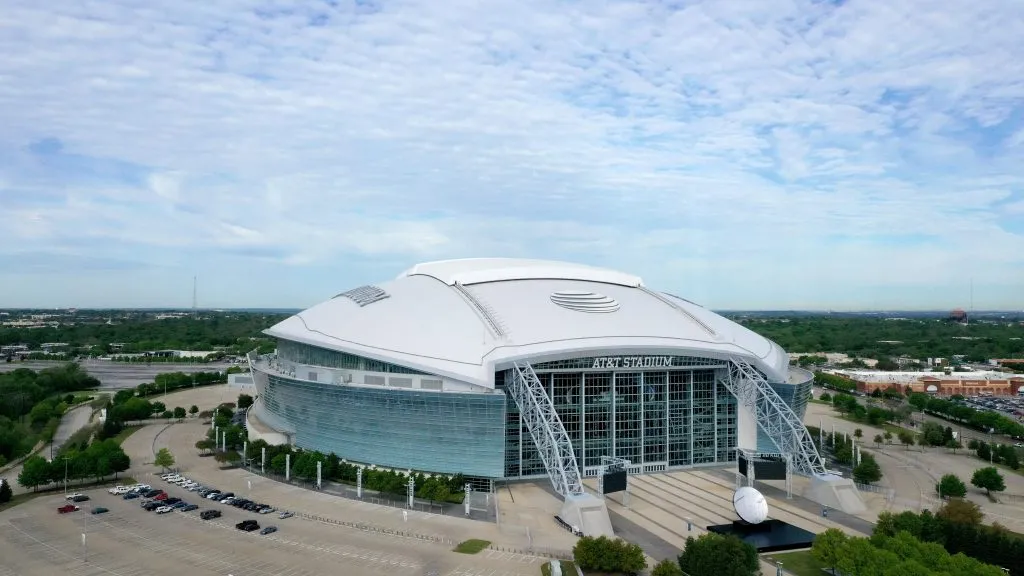 AT&amp;T Stadium em Dallas. (Photo by Tom Pennington/Getty Images)