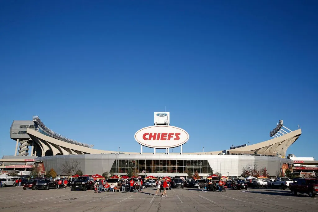 Arrowhead Stadium em Kansas City.  (Photo by Jamie Squire/Getty Images)