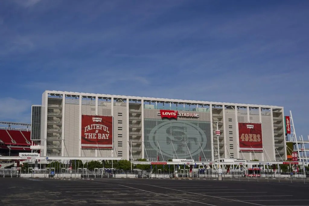 Levi’s Stadium em São Francisco. (Photo by Loren Elliott/Getty Images)