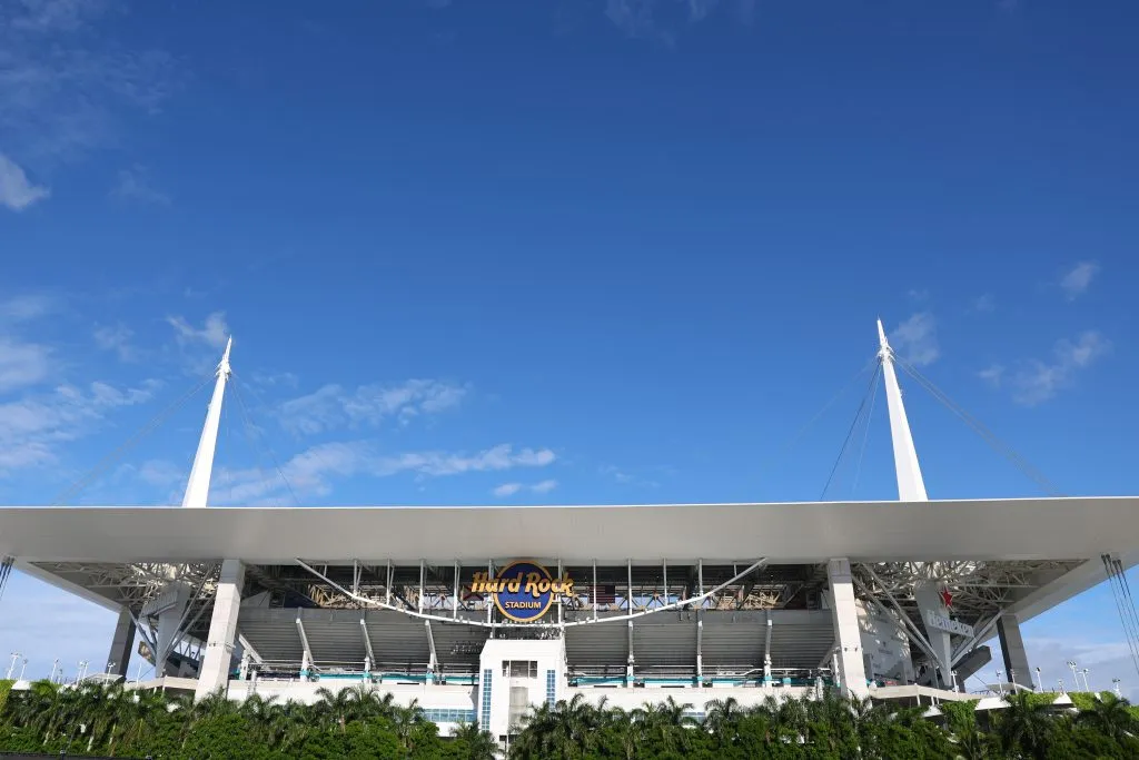 Hard Rock Stadium em Miami. (Photo by Megan Briggs/Getty Images)