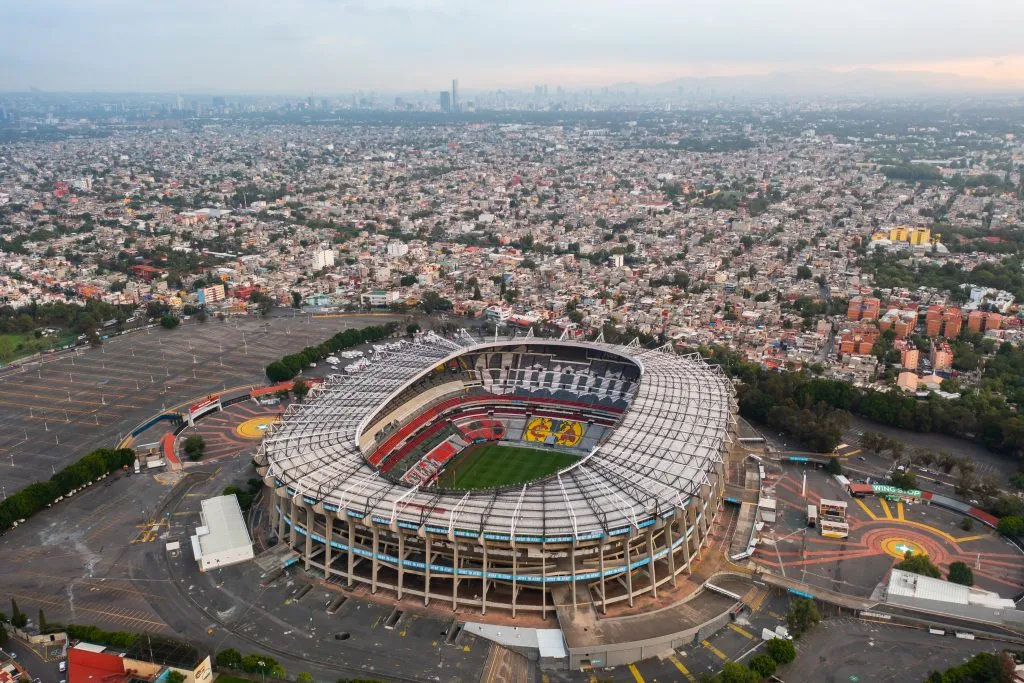 Estádio Azteca na Cidade do México. (Photo by Hector Vivas/Getty Images)