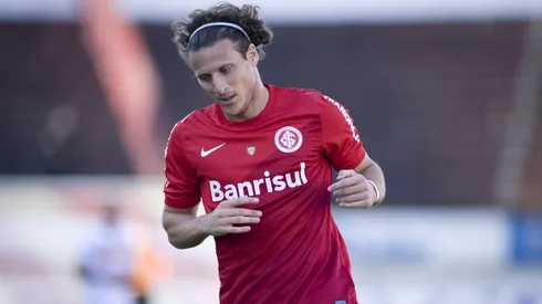 Diego Forlan. Internacional x Veranopolis pelo Campeonato Gaucho 2013 no Estadio Centenario. 28 de Abril de 2013, Caxias do Sul, Rio Grande do Sul, Brasil. Foto: Ramiro Furquim/AGIF