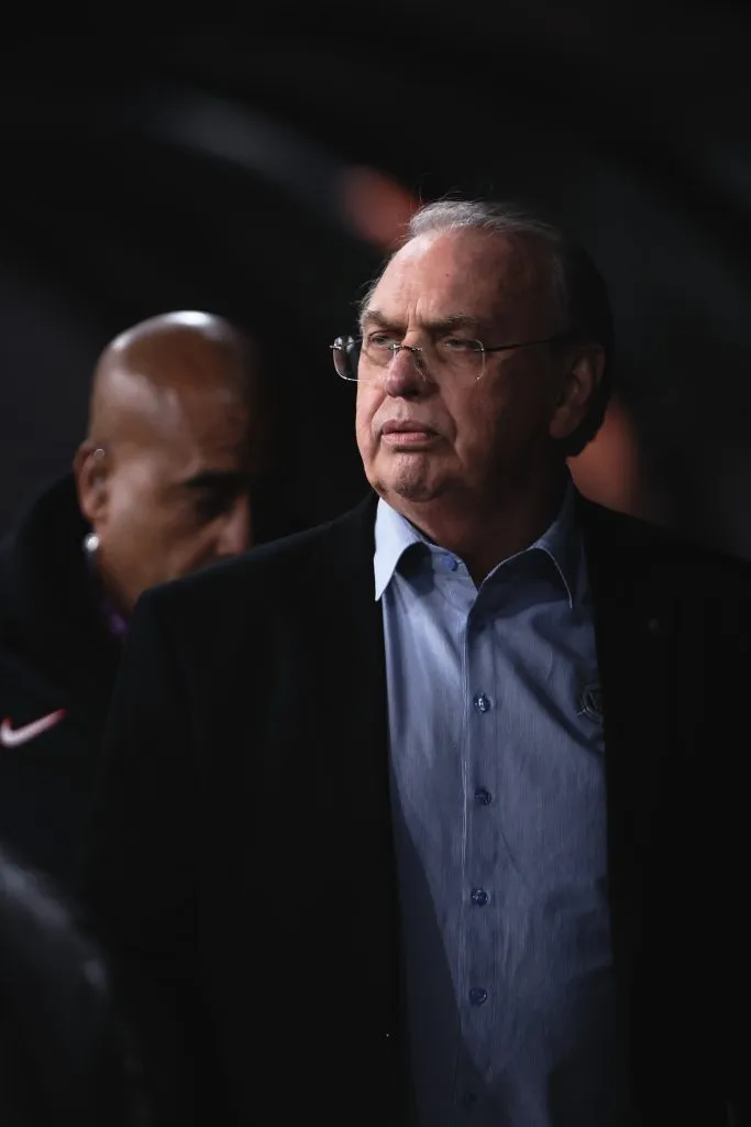 SP – SAO PAULO – 30/07/2025 – COPA DO BRASIL 2025, CORINTHIANS X PALMEIRAS – Osmar Stabile presidente do Corinthians durante partida contra o Palmeiras no estadio Arena Corinthians pelo campeonato Copa Do Brasil 2025. Foto: Ettore Chiereguini/AGIF