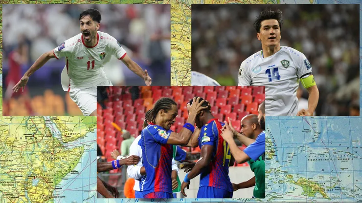Países classificados para a Copa do Mundo de 2026. Fotos: Richard Huggard / Gallo Images, Lintao Zhang/Getty Images, Anvar Ilyasov/Getty Images & isa Maree Williams/Getty Images